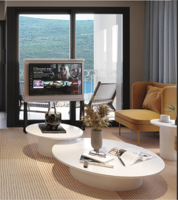 a view of TV loung