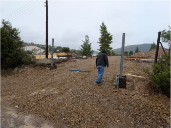 a man on construction site